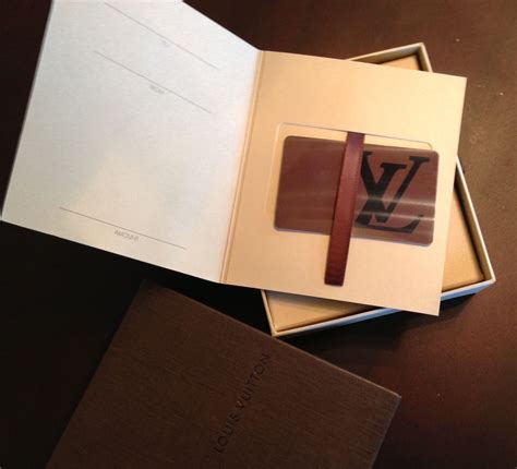 louis vuitton gift card.